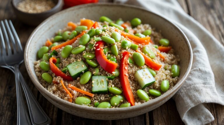 Salad Quinoa Edamame: Gurih, Sehat, dan Praktis untuk Diet Seimbang Harian