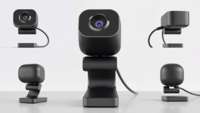 Kamera Belakang Webcam USB-C